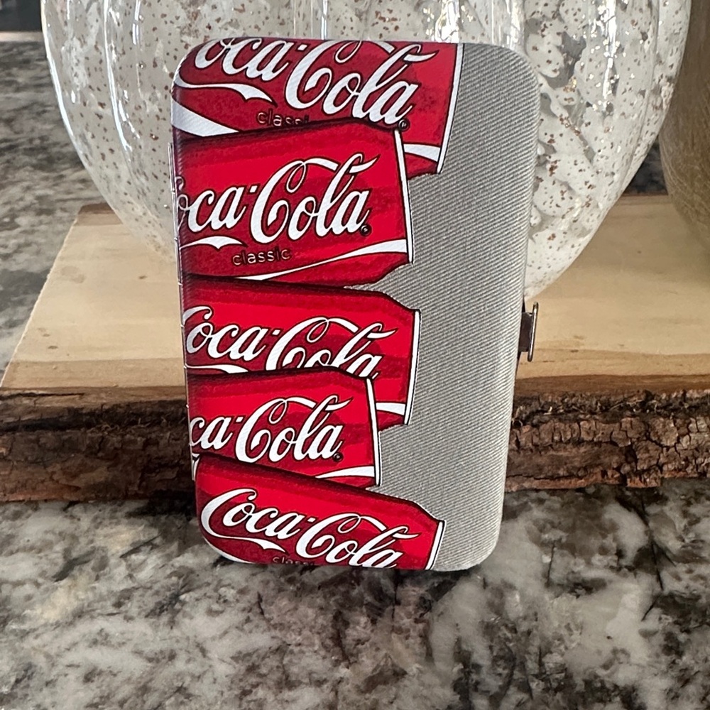 Coca Cola Phone Case - Red and White Logo on Gray